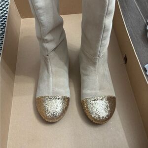 Joy Folie Chloe in Glitter boots